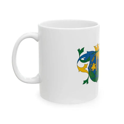 Flag of Tolnanemedi (Hungary) White Coffee Mug - Go Mug Yourself