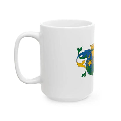 Flag of Tolnanemedi (Hungary) White Coffee Mug - Go Mug Yourself
