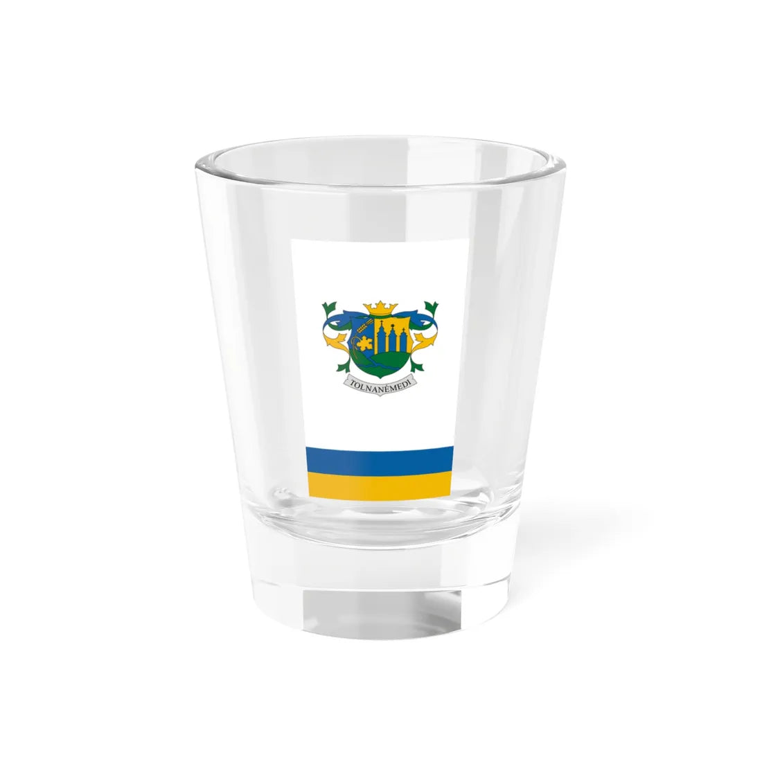 Flag of Tolnanemedi vertical (Hungary) Shot Glass 1.5oz 1.5oz - Go Mug Yourself
