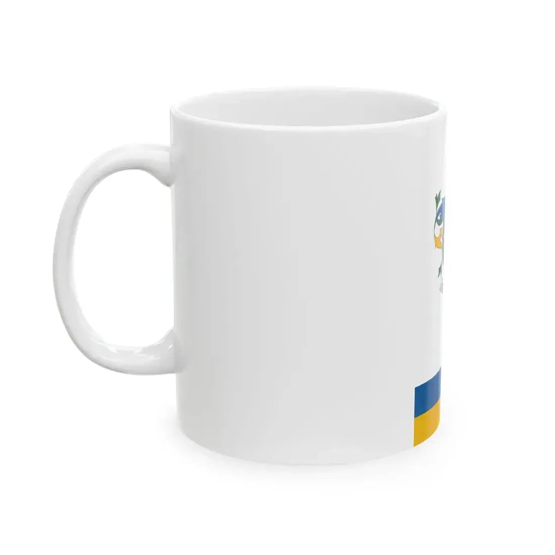 Flag of Tolnanemedi vertical (Hungary) White Coffee Mug - Go Mug Yourself