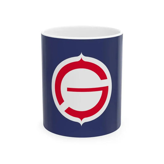 Flag of Tomakomai Hokkaido (Japan) White Coffee Mug 11oz - Go Mug Yourself