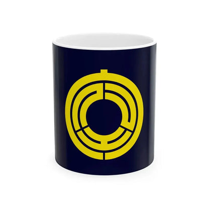 Flag of Tomamae Hokkaido (Japan) White Coffee Mug 11oz - Go Mug Yourself