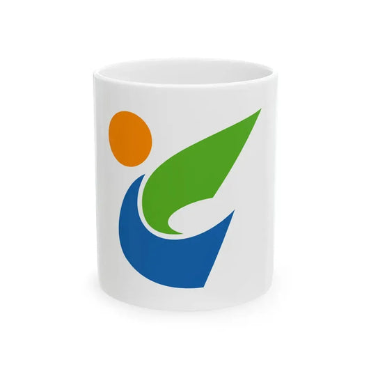 Flag of Tome Miyagi (Japan) White Coffee Mug 11oz - Go Mug Yourself