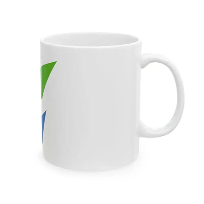 Flag of Tome Miyagi (Japan) White Coffee Mug - Go Mug Yourself