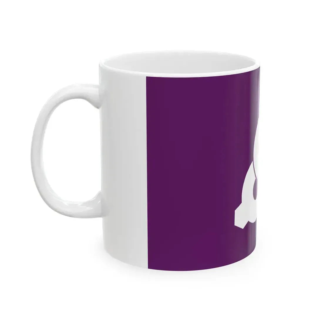 Flag of Tomigusuku Okinawa no text (Japan) White Coffee Mug - Go Mug Yourself