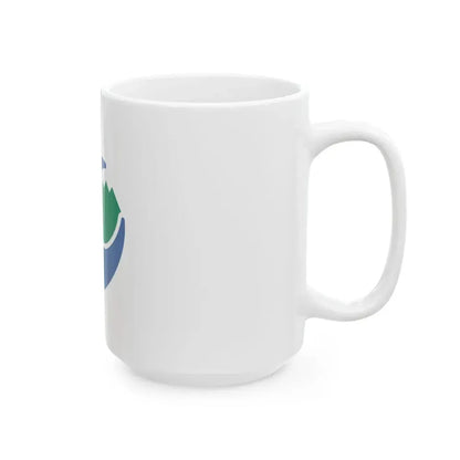 Flag of Tomioka Gunma (Japan) White Coffee Mug - Go Mug Yourself