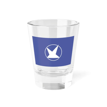 Flag of Tomiya Miyagi (Japan) Shot Glass 1.5oz 1.5oz - Go Mug Yourself