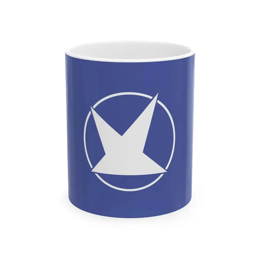 Flag of Tomiya Miyagi (Japan) White Coffee Mug 11oz - Go Mug Yourself