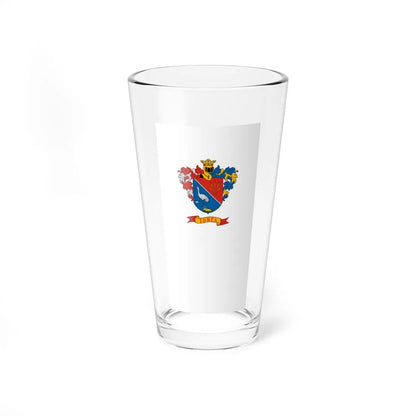 Flag of Tompa vertical (Hungary) Pint Glass 16oz 16oz - Go Mug Yourself