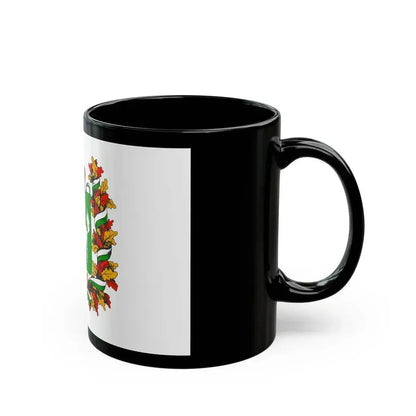 Flag of Tomsk Oblast Russia - Black Coffee Mug - Go Mug Yourself