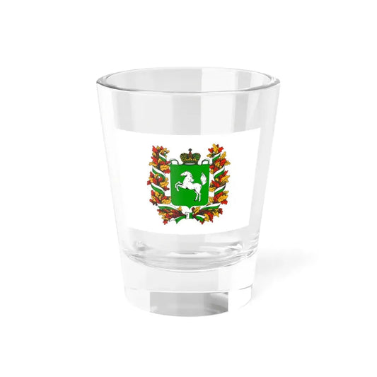 Flag of Tomsk Oblast Russia - Shot Glass 1.5oz 1.5oz - Go Mug Yourself