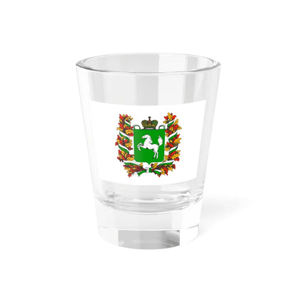 Flag of Tomsk Oblast (Russia) Shot Glass 1.5oz 1.5oz - Go Mug Yourself