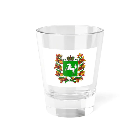 Flag of Tomsk Oblast (Russia) Shot Glass 1.5oz 1.5oz - Go Mug Yourself