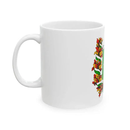 Flag of Tomsk Oblast Russia - White Coffee Mug - Go Mug Yourself
