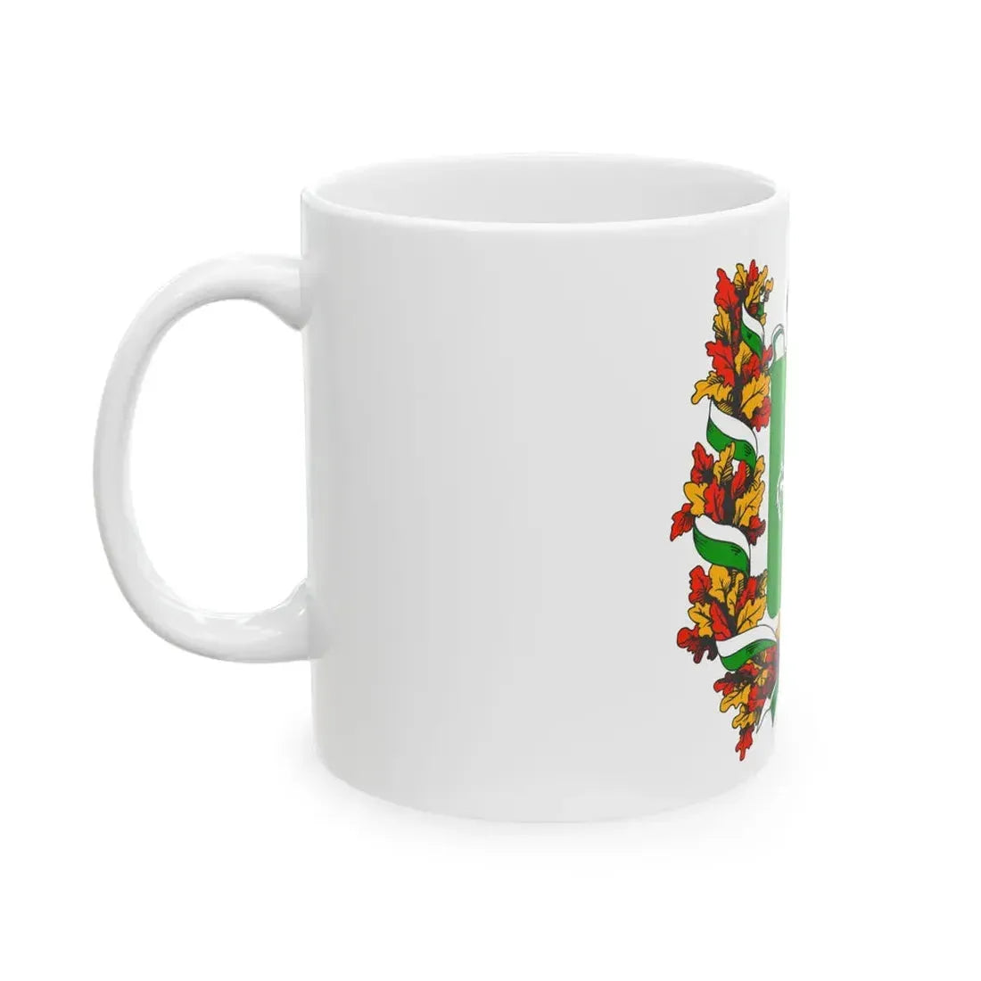 Flag of Tomsk Oblast (Russia) White Coffee Mug - Go Mug Yourself