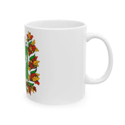 Flag of Tomsk Oblast (Russia) White Coffee Mug - Go Mug Yourself