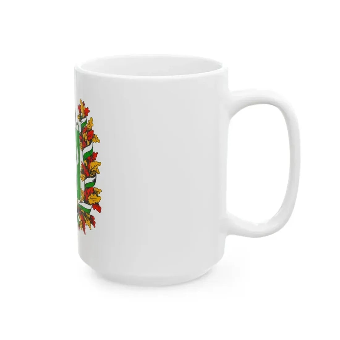Flag of Tomsk Oblast Russia - White Coffee Mug - Go Mug Yourself