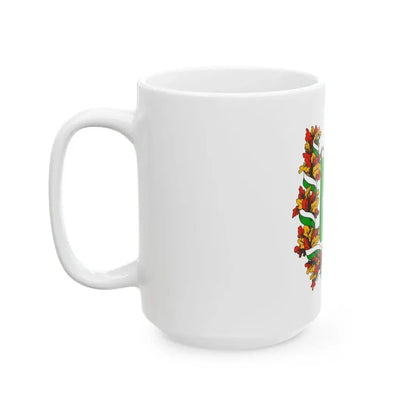 Flag of Tomsk Oblast Russia - White Coffee Mug - Go Mug Yourself