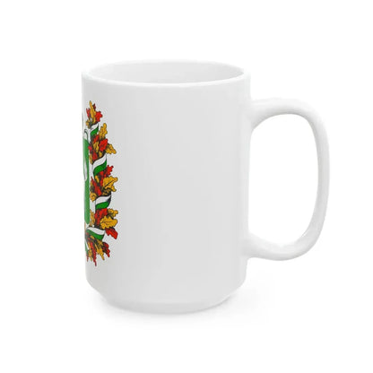 Flag of Tomsk Oblast (Russia) White Coffee Mug - Go Mug Yourself