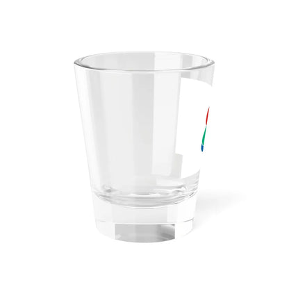 Flag of Tōon Ehime (Japan) Shot Glass 1.5oz - Go Mug Yourself