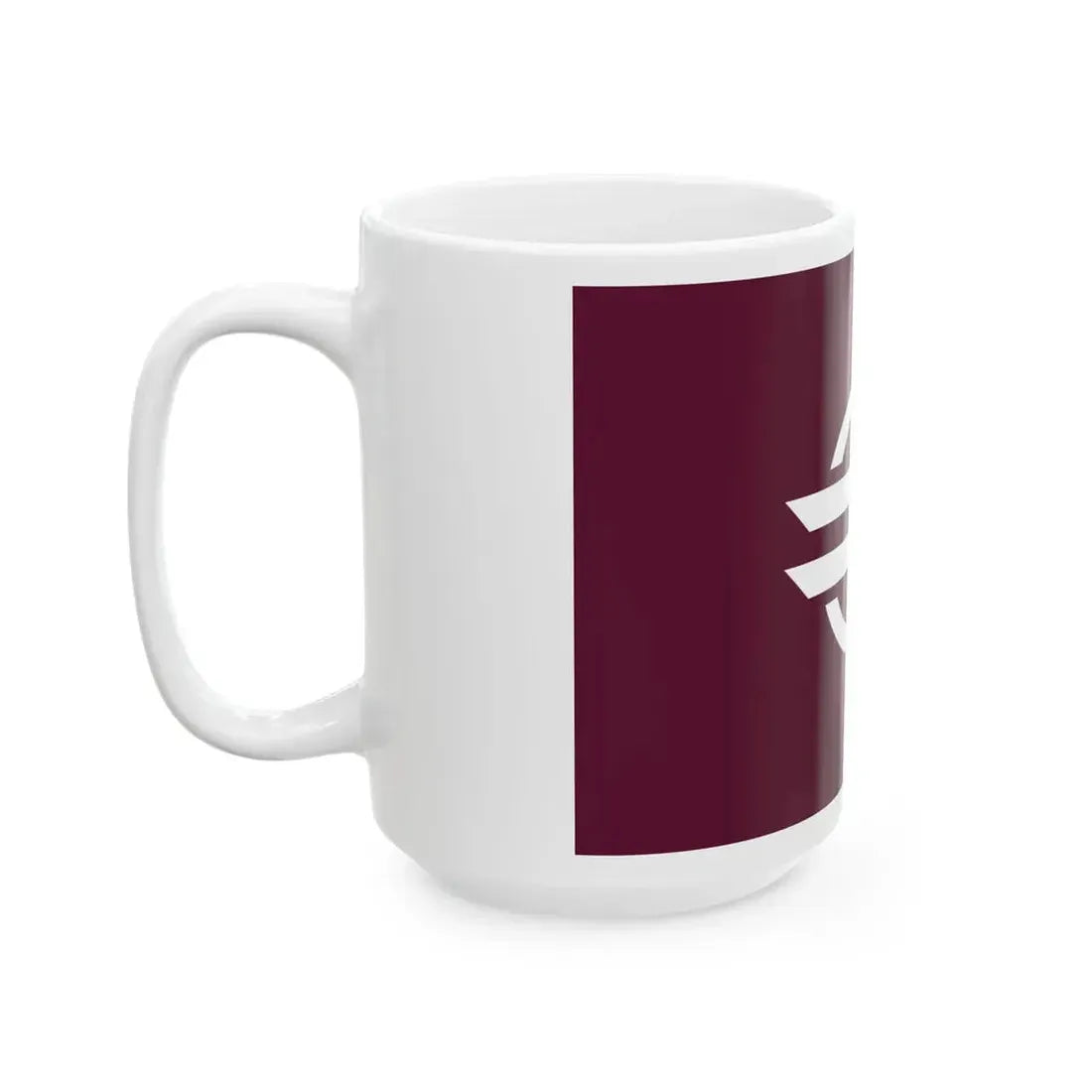 Flag of Tonaki Okinawa (Japan) White Coffee Mug - Go Mug Yourself