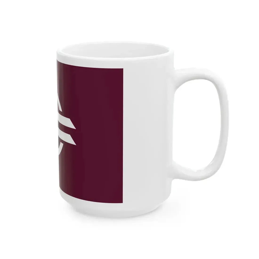 Flag of Tonaki Okinawa (Japan) White Coffee Mug - Go Mug Yourself