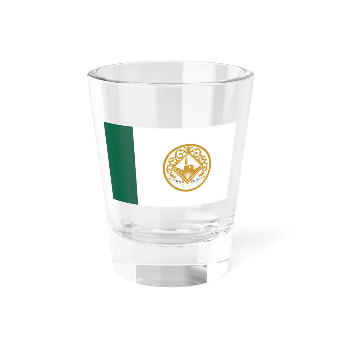 Flag of Tonaya Jalisco (Mexico) Shot Glass 1.5oz 1.5oz - Go Mug Yourself