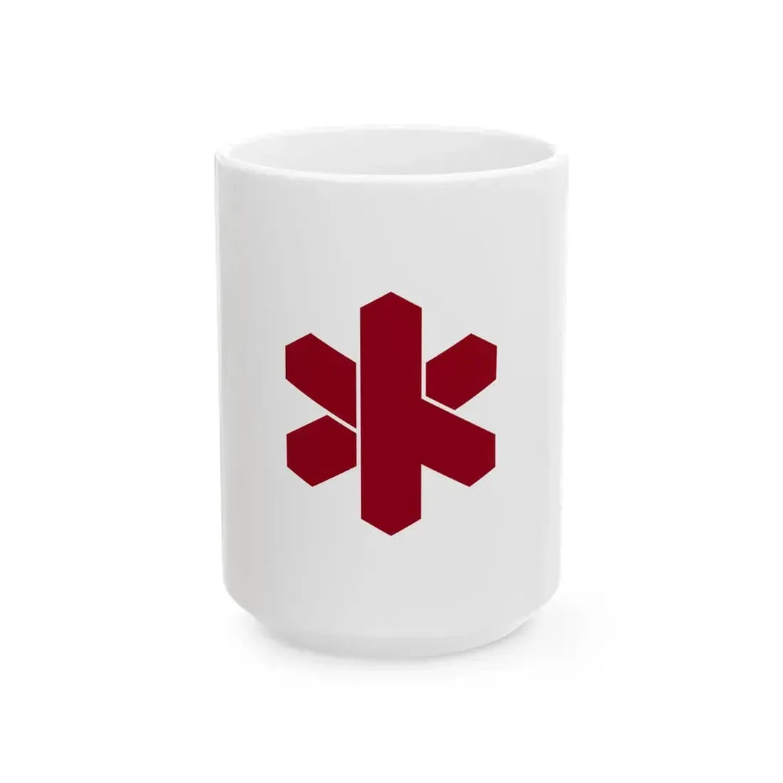 Flag of Tondabayashi Osaka (Japan) White Coffee Mug 15oz - Go Mug Yourself
