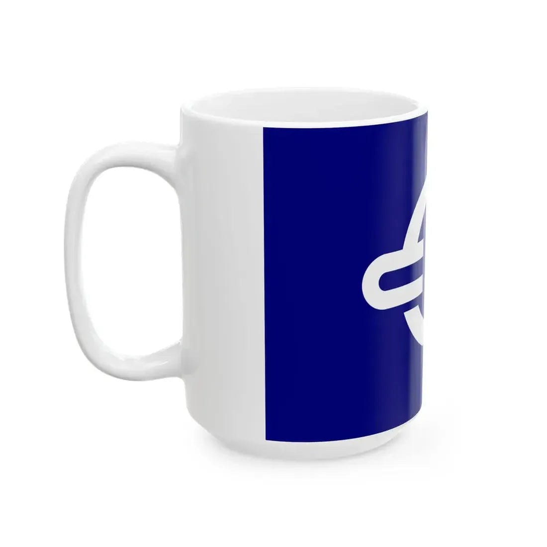 Flag of Tone Ibaraki (Japan) White Coffee Mug - Go Mug Yourself
