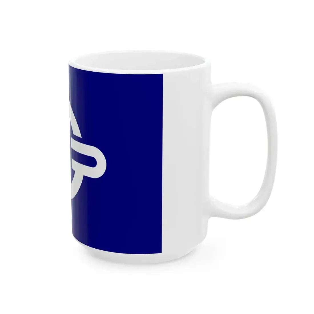 Flag of Tone Ibaraki (Japan) White Coffee Mug - Go Mug Yourself