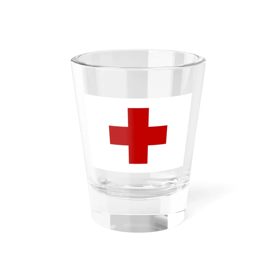 Flag of Tonga 1862-1866 (Tonga) Shot Glass 1.5oz 1.5oz - Go Mug Yourself
