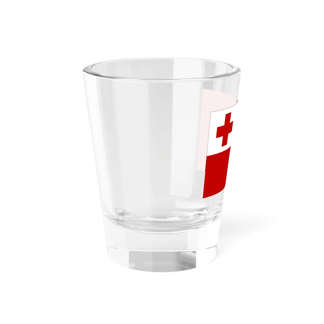 Flag of Tonga 3-2 (Tonga) Shot Glass 1.5oz - Go Mug Yourself