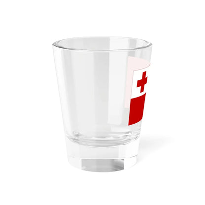 Flag of Tonga 3-2 (Tonga) Shot Glass 1.5oz - Go Mug Yourself