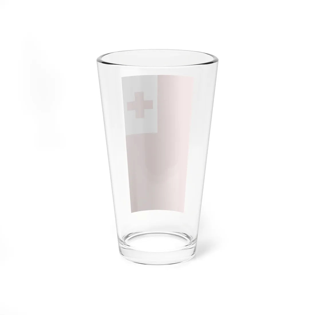 Flag of Tonga vertical (Tonga) Pint Glass 16oz - Go Mug Yourself