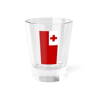 Flag of Tonga vertical (Tonga) Shot Glass 1.5oz 1.5oz - Go Mug Yourself