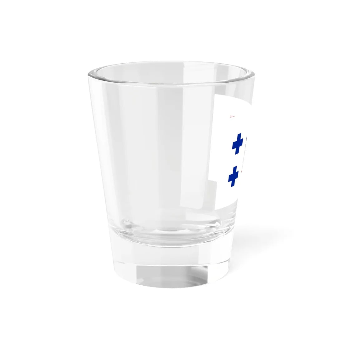 Flag of Tongatapu 1858-1862 (Tonga) Shot Glass 1.5oz - Go Mug Yourself