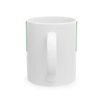 Flag of Tonk (India) White Coffee Mug - Go Mug Yourself