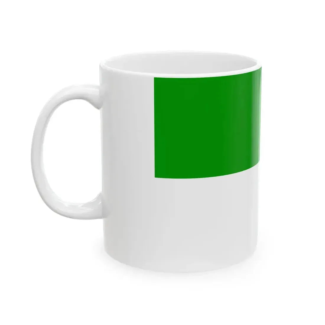 Flag of Tonk (India) White Coffee Mug - Go Mug Yourself
