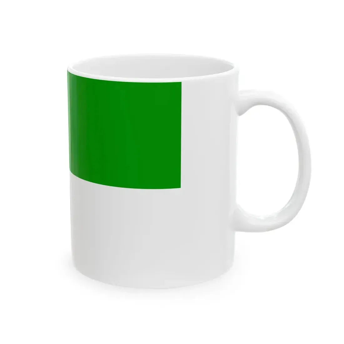 Flag of Tonk (India) White Coffee Mug - Go Mug Yourself