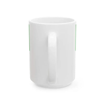 Flag of Tonk (India) White Coffee Mug - Go Mug Yourself