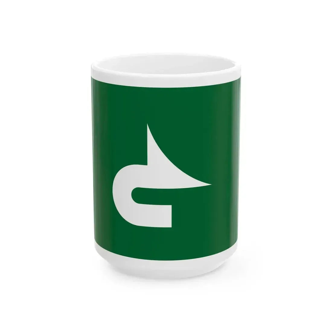 Flag of Tono Iwate (Japan) White Coffee Mug 15oz - Go Mug Yourself