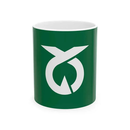 Flag of Tonosho Kagawa (Japan) White Coffee Mug 11oz - Go Mug Yourself