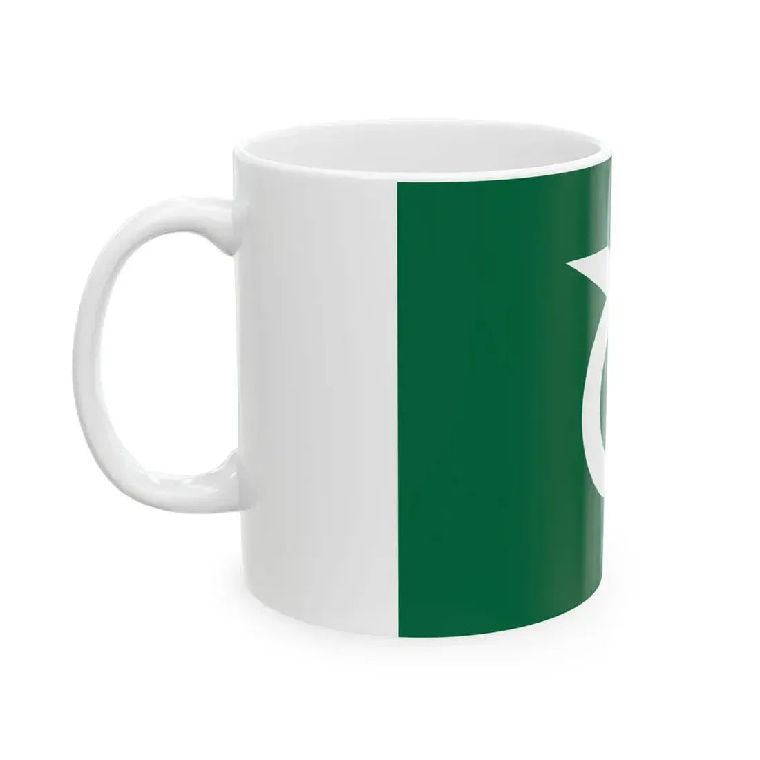 Flag of Tonosho Kagawa (Japan) White Coffee Mug - Go Mug Yourself