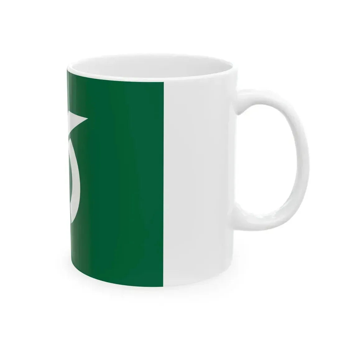 Flag of Tonosho Kagawa (Japan) White Coffee Mug - Go Mug Yourself