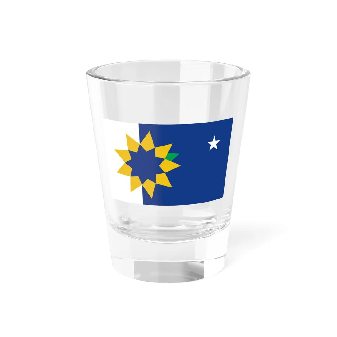 Flag of Topeka Kansas (United States) Shot Glass 1.5oz 1.5oz - Go Mug Yourself