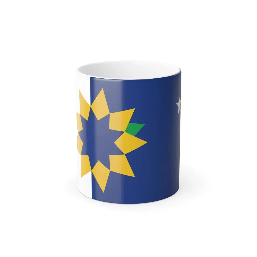 Flag of Topeka, KS - Color Changing Coffee Mug 11oz - Go Mug Yourself