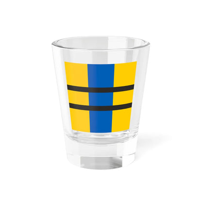 Flag of Toreboda (Sweden) Shot Glass 1.5oz 1.5oz - Go Mug Yourself