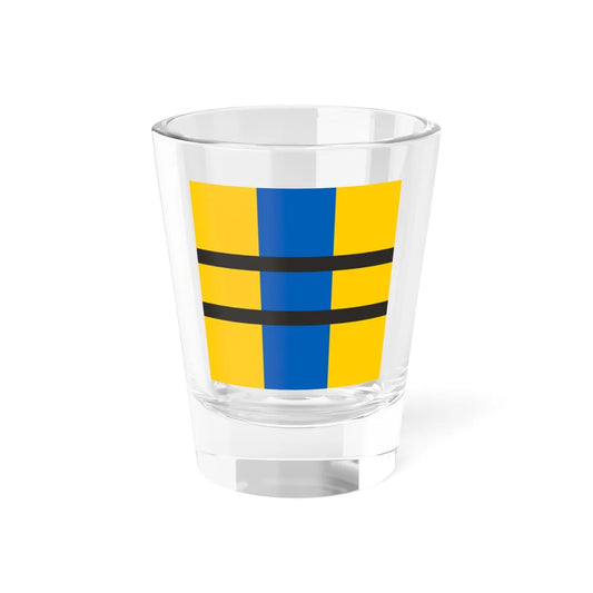 Flag of Toreboda (Sweden) Shot Glass 1.5oz 1.5oz - Go Mug Yourself