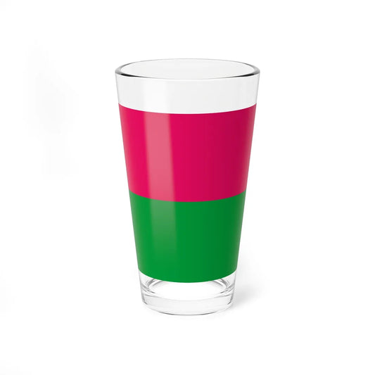 Flag of Torhovytsia (Ukraine) Pint Glass 16oz 16oz - Go Mug Yourself