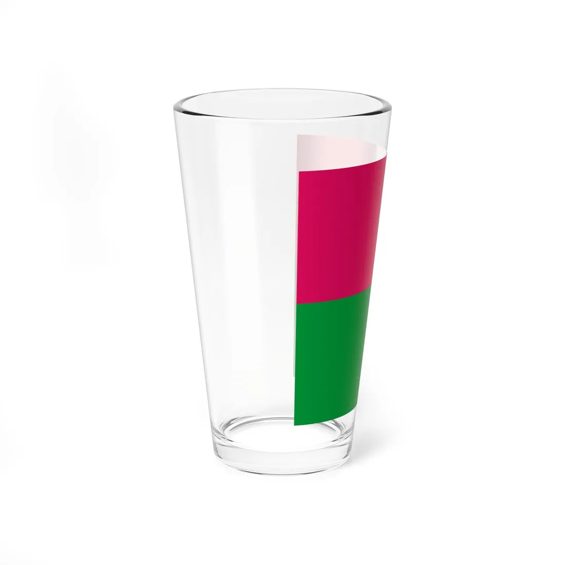 Flag of Torhovytsia (Ukraine) Pint Glass 16oz - Go Mug Yourself